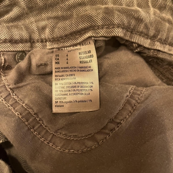 American Eagle Outfitters Tan Jeans - Picture 3 of 3